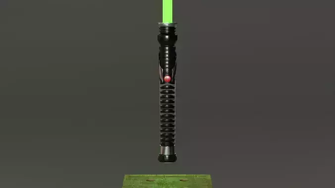 Qui Gon Jinns Lightsaber 3D model