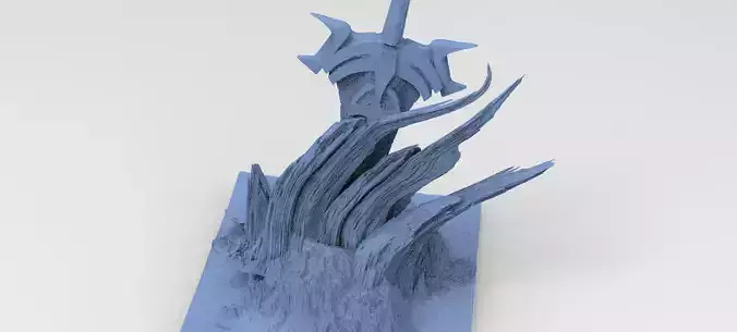 Mars Sci-Fi Monolith Massive structure 20 