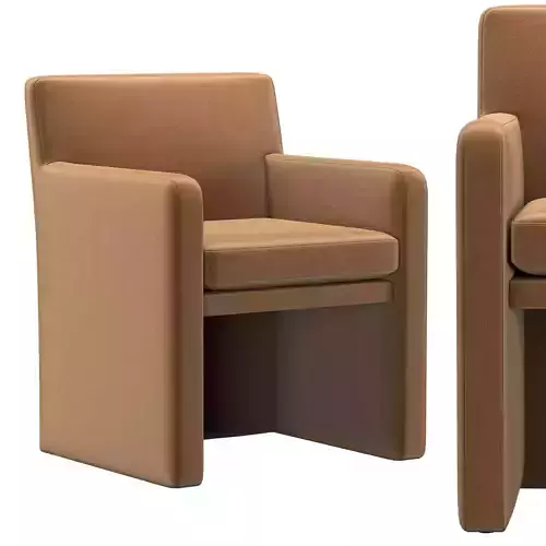 MATTIA TRACK FABRIC ARMCHAIR