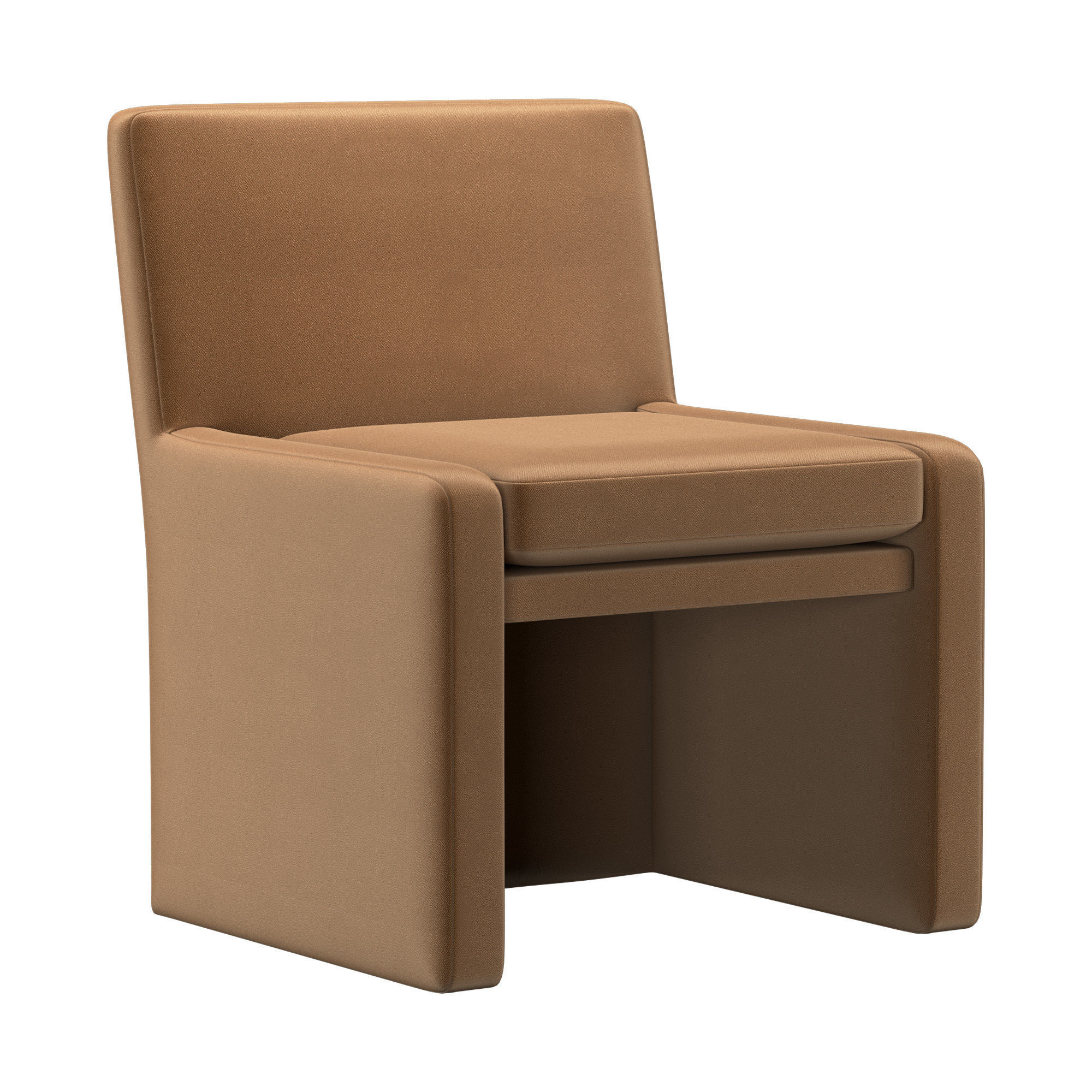 MATTIA TRACK FABRIC SIDE CHAIR 3D model_1