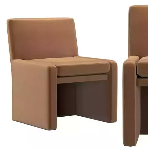 MATTIA TRACK FABRIC SIDE CHAIR