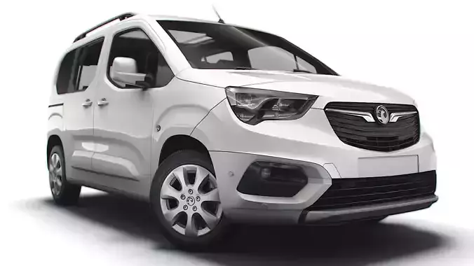Vauxhall E Combo Life 2022 3D model