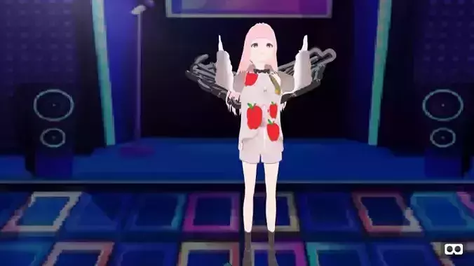 mmd angel girl fashion 