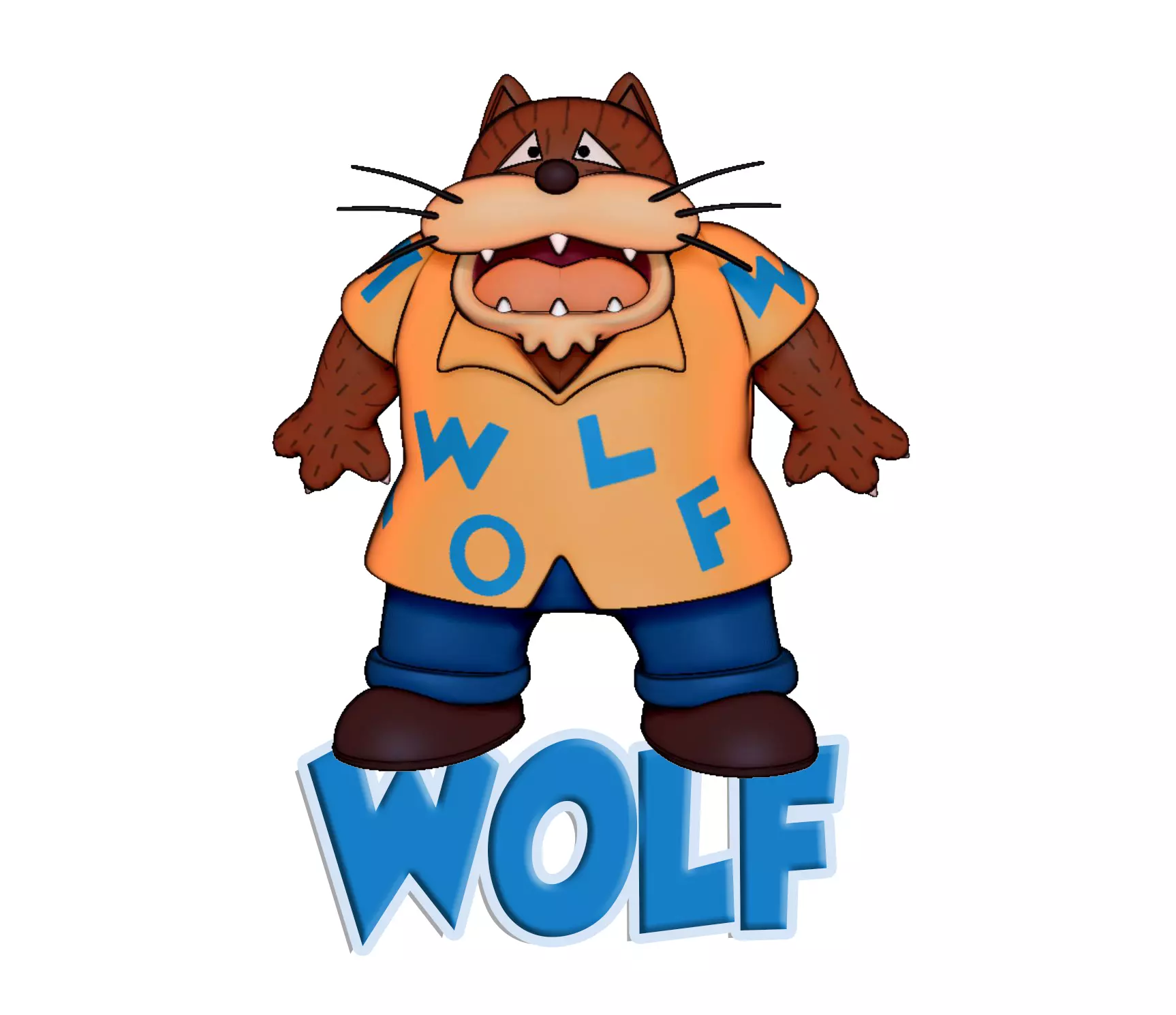 Wolf - Carletto il principe dei mostri Kaibutsu-kun 3D print model