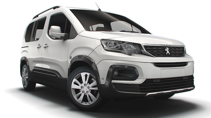 Peugeot E Rifter 2022 3D model