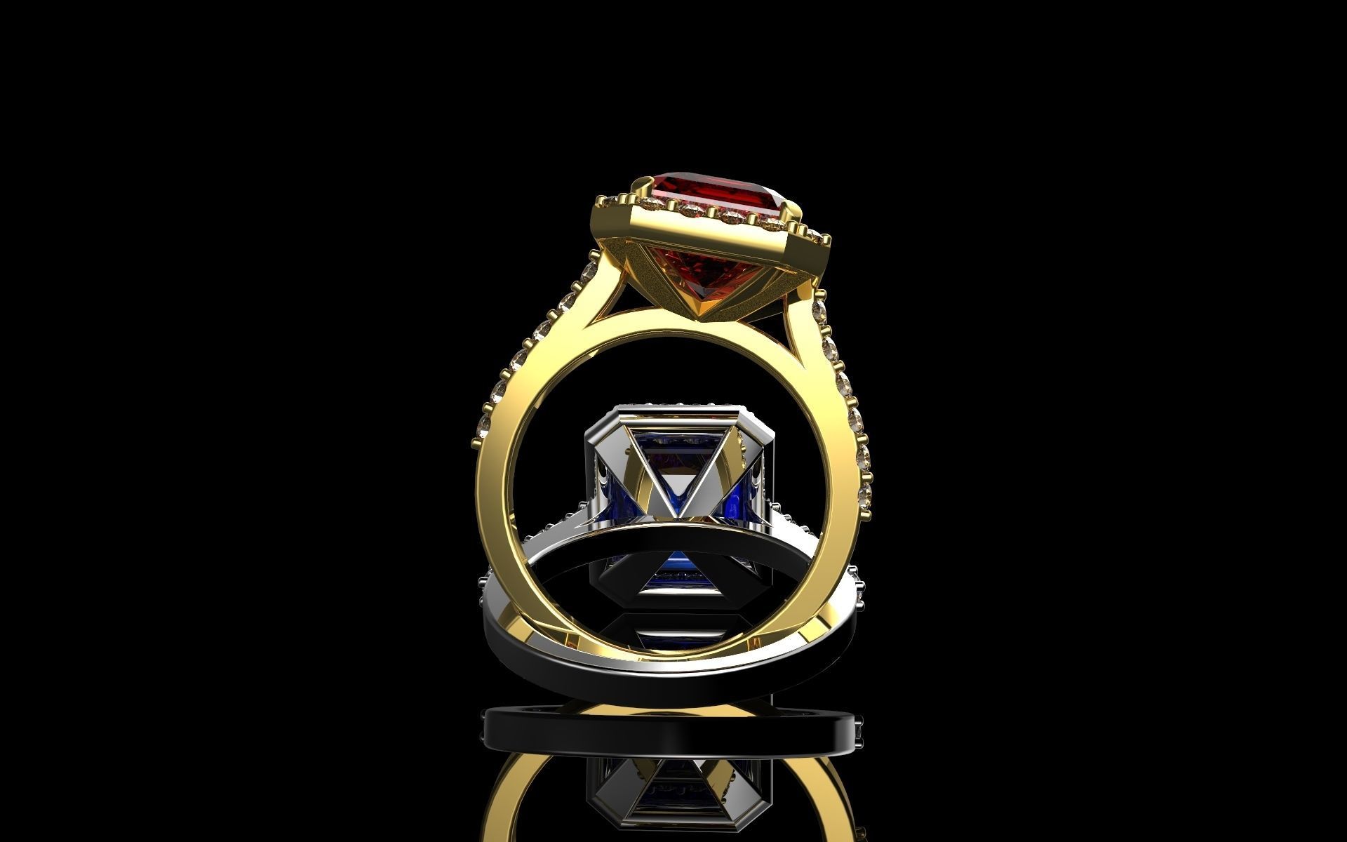 Gold N908 3D print model_6