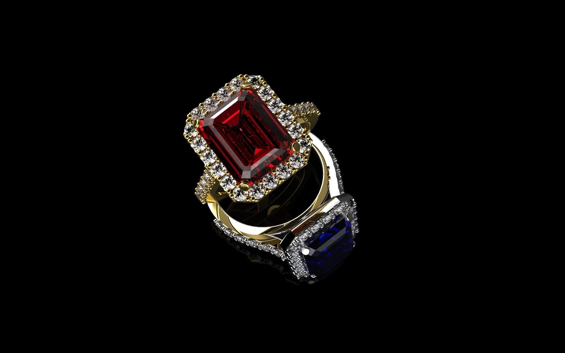 Gold N908 3D print model_4