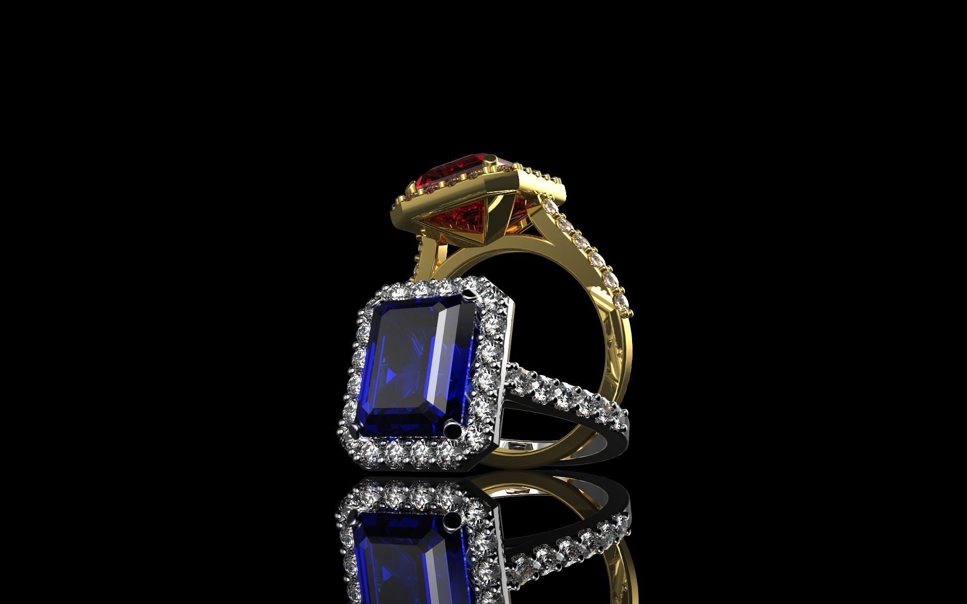 Gold N908 3D print model_5