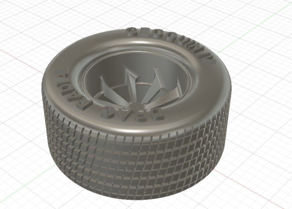 TSW Aileron Wheels with Tires and Brakes for 3D Print 3D print model_13