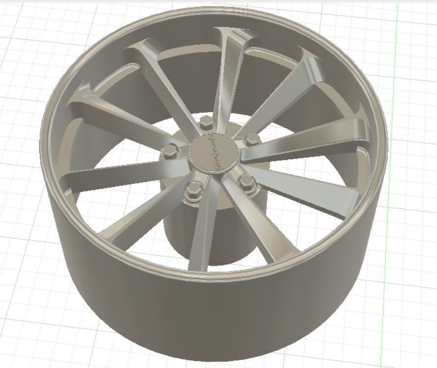 TSW Aileron Wheels with Tires and Brakes for 3D Print 3D print model_4