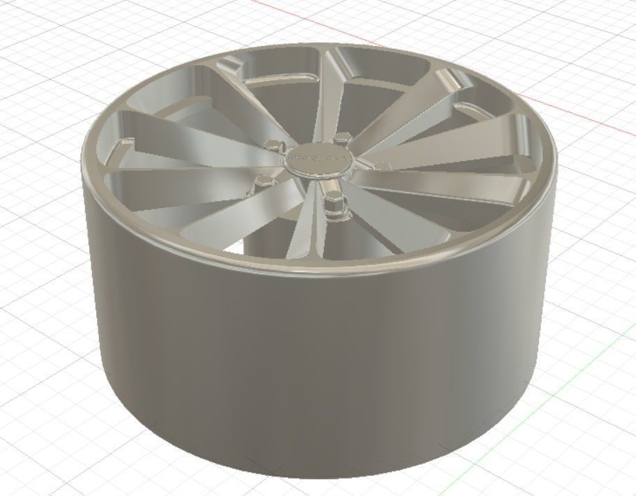 TSW Aileron Wheels with Tires and Brakes for 3D Print 3D print model_2