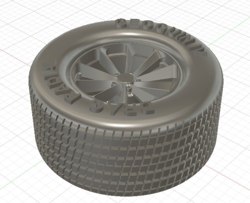 TSW Aileron Wheels with Tires and Brakes for 3D Print 3D print model_11