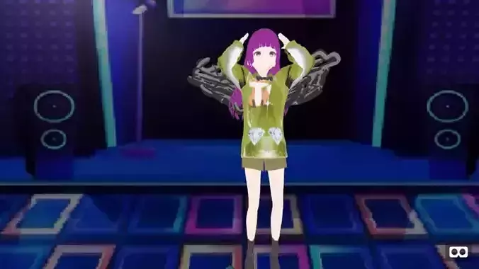 mmd angel girl spring summer fashion 