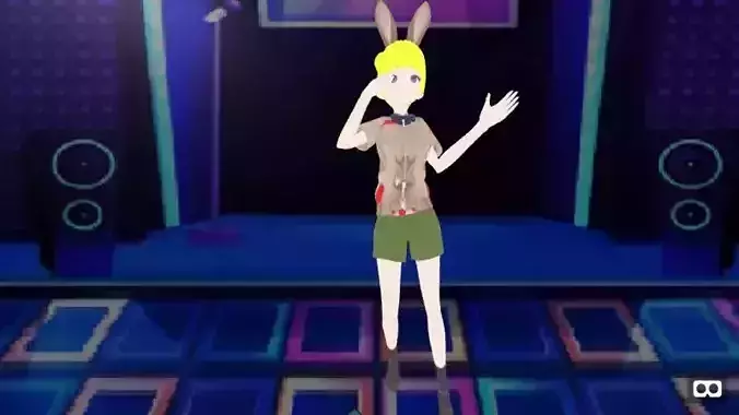 mmd bunny girl Invierno fashion 