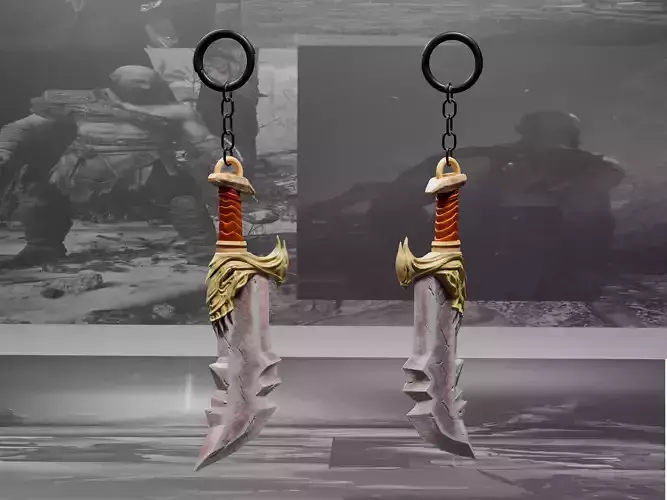 KRATOS BLADES OF CHAOS - GOD OF WAR PROP 3D print model