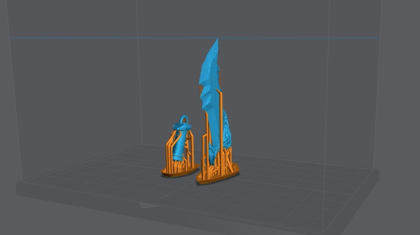 KRATOS BLADES OF CHAOS - GOD OF WAR PROP 3D print model_10