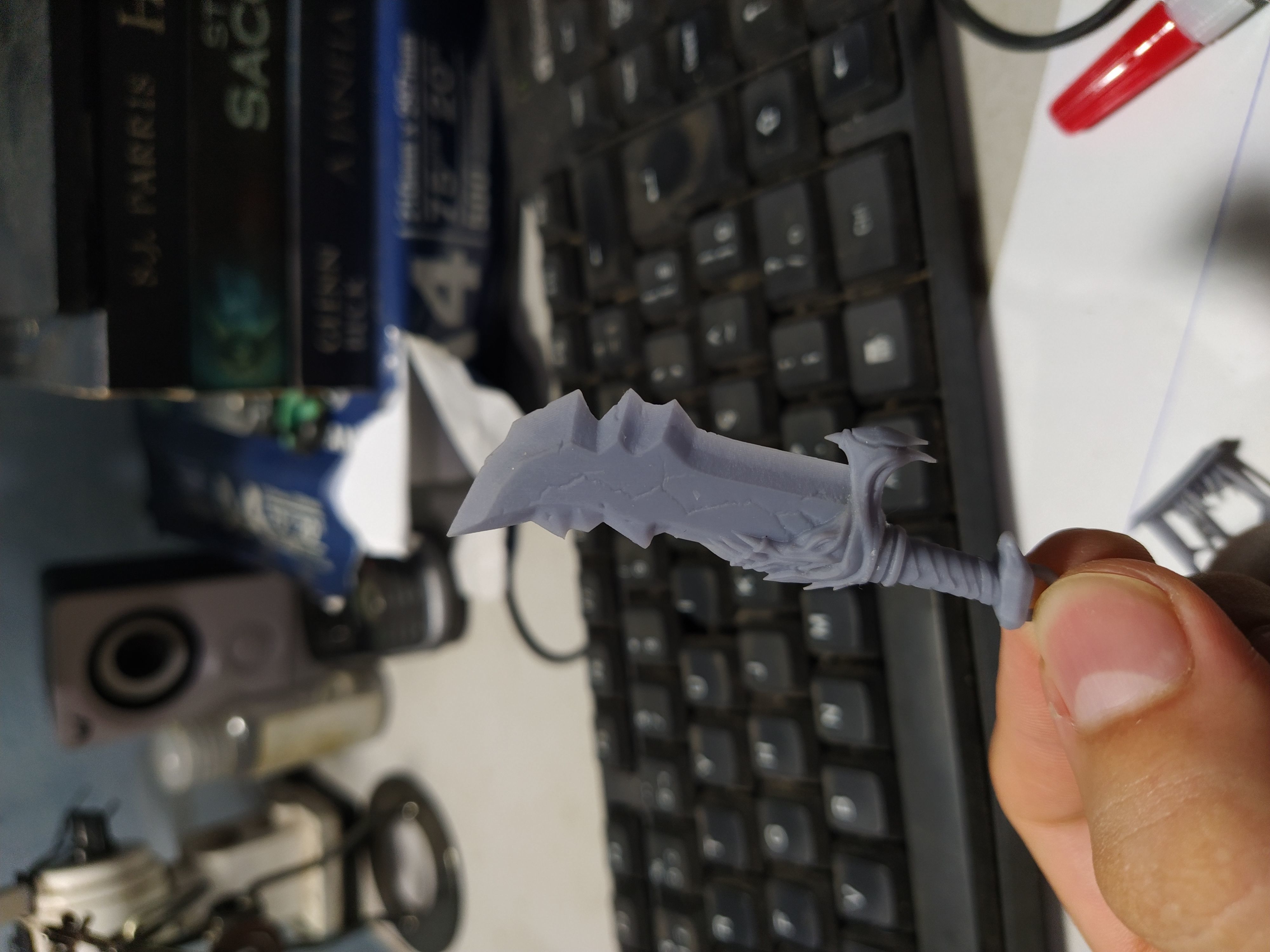 KRATOS BLADES OF CHAOS - GOD OF WAR PROP 3D print model_8