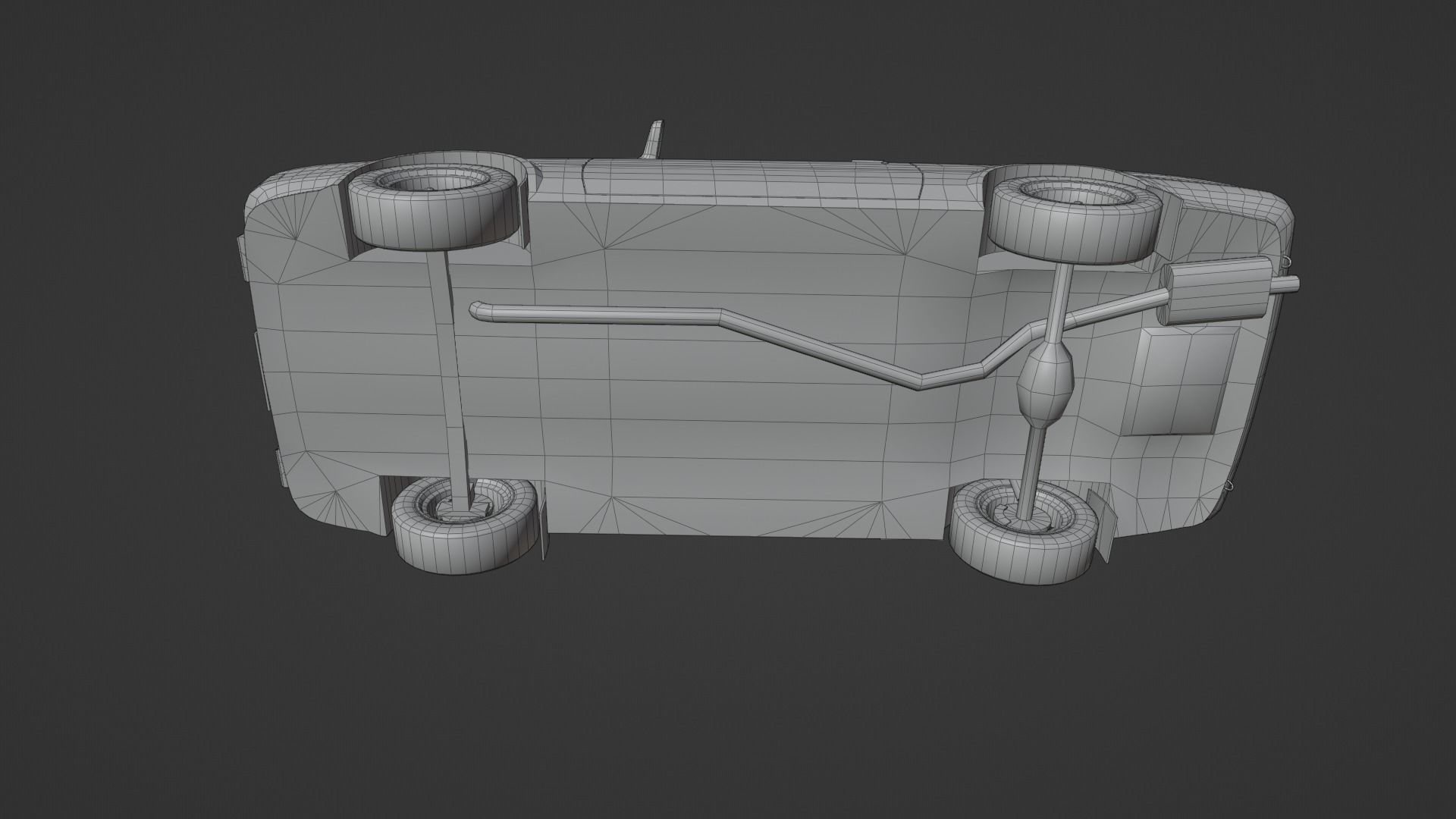 Toyota Sprinter AE86 Trueno Low-poly 3D model_14