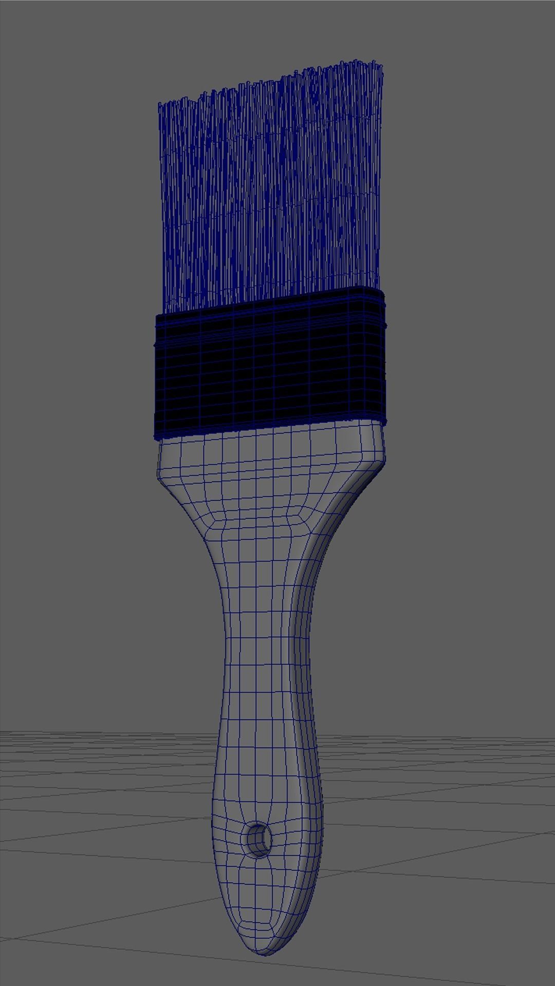 Paint Brush 3D model_2