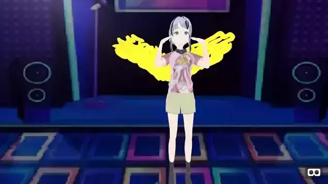 mmd angel girl fashion 