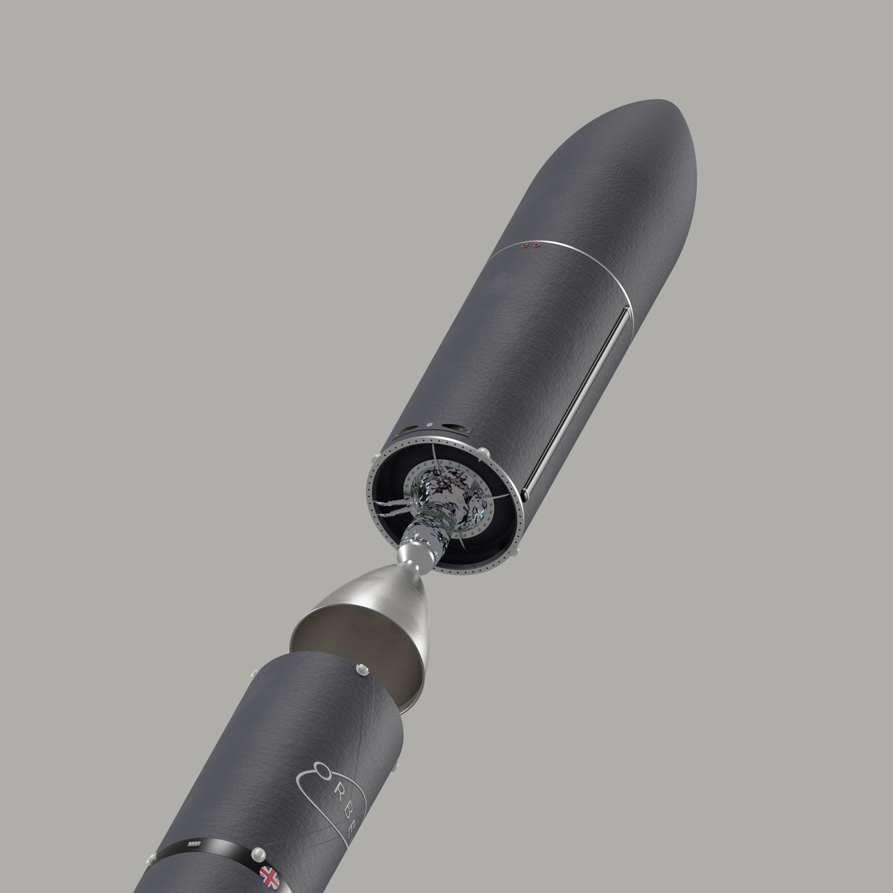 Orbex Prime rocket 3D model_3