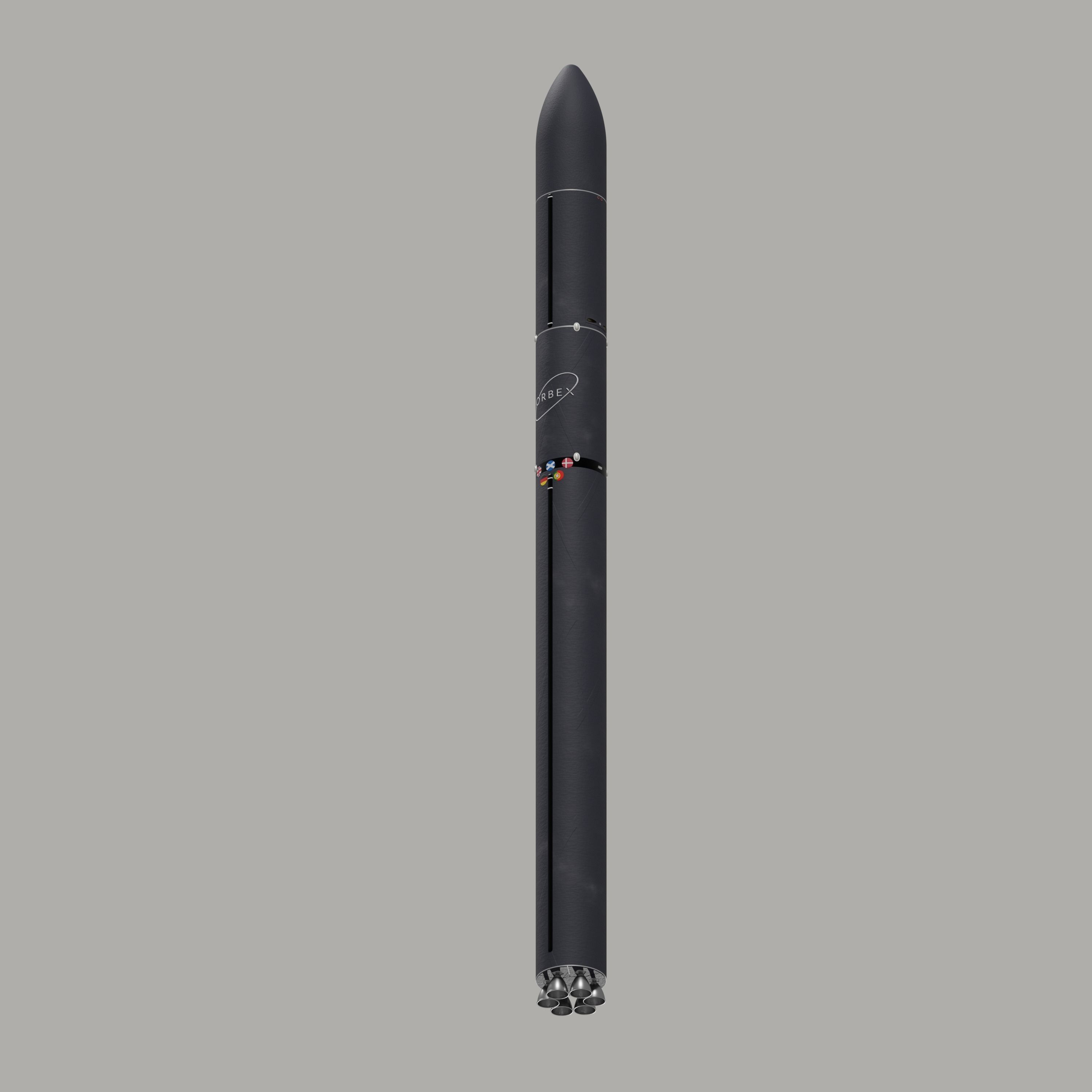 Orbex Prime rocket 3D model_1