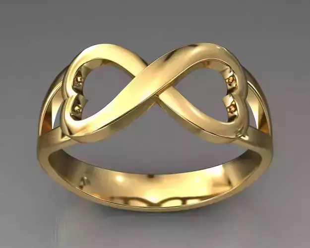 Infinity Heart Ring