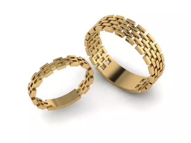 Ring Men Gold 18k Free 3D print model
