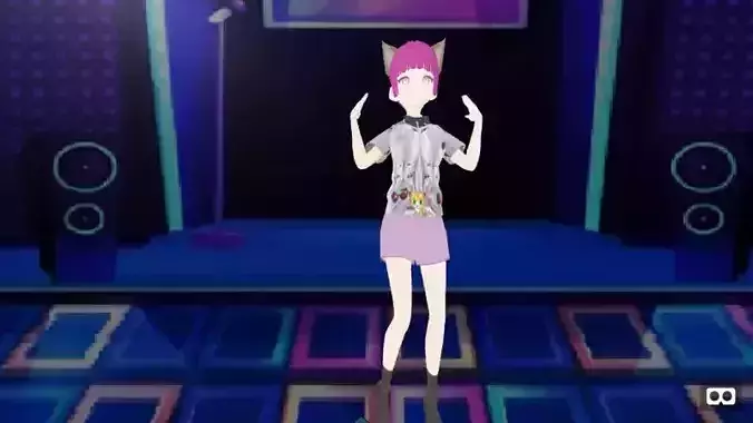 mmd cat girl fashion 