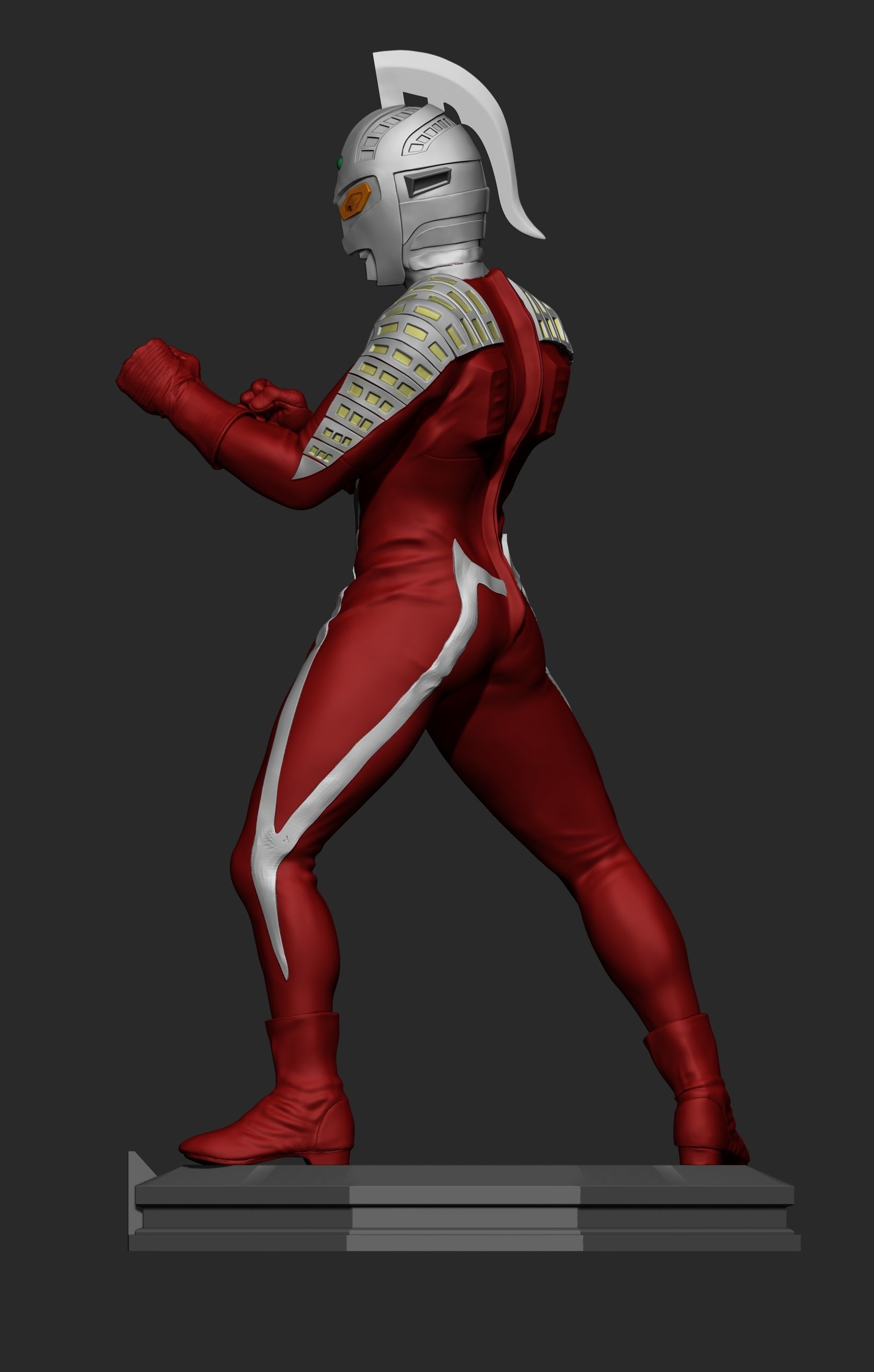 Ultraseven super hero 3D print model_5