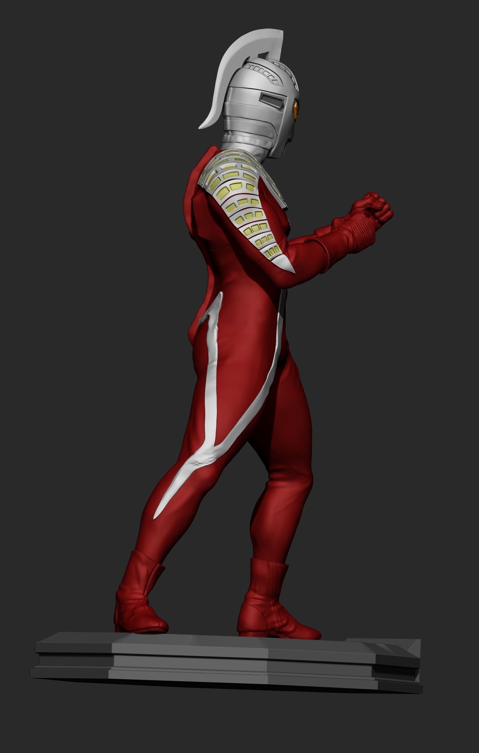 Ultraseven super hero 3D print model_7