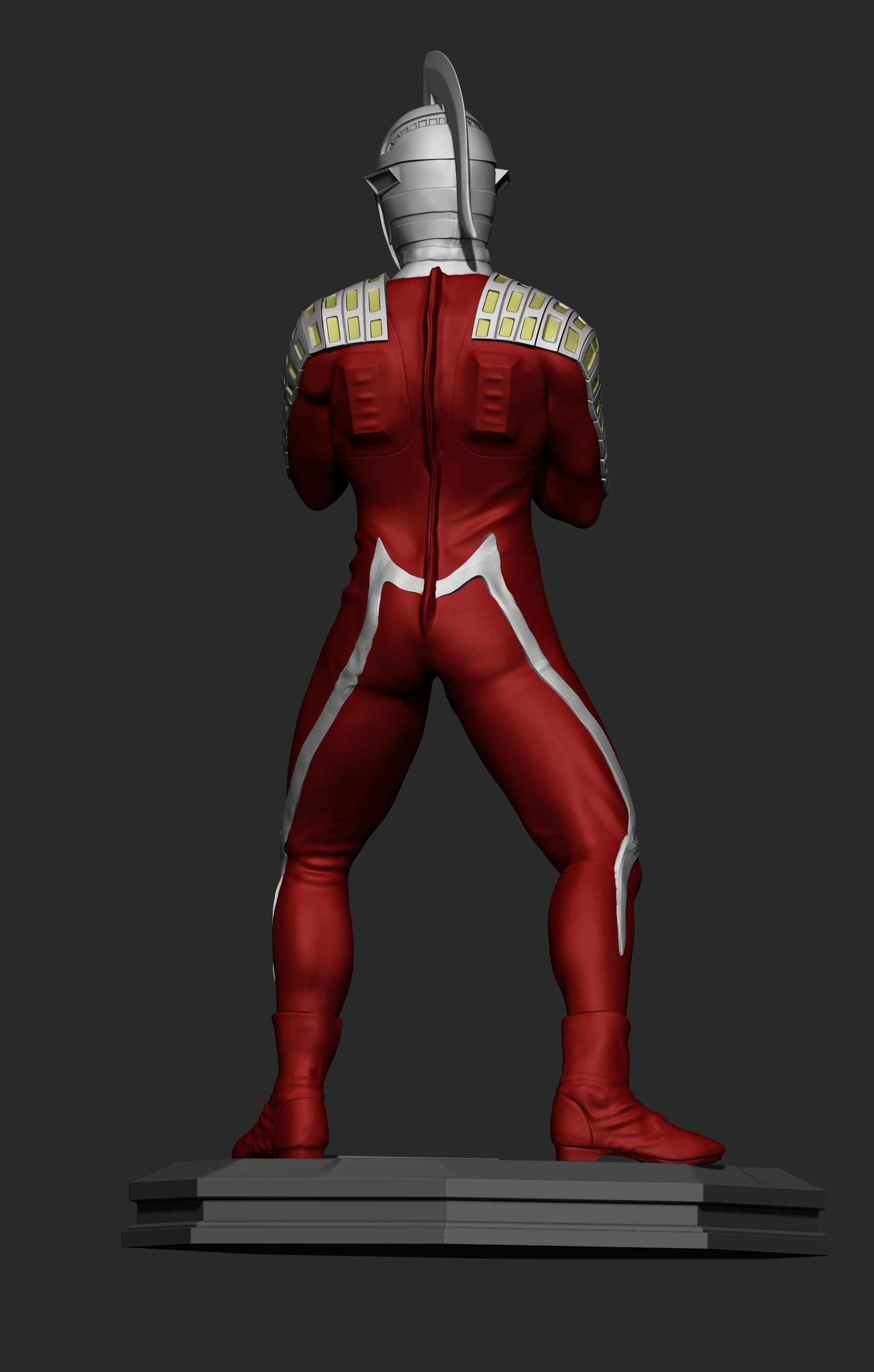 Ultraseven super hero 3D print model_6