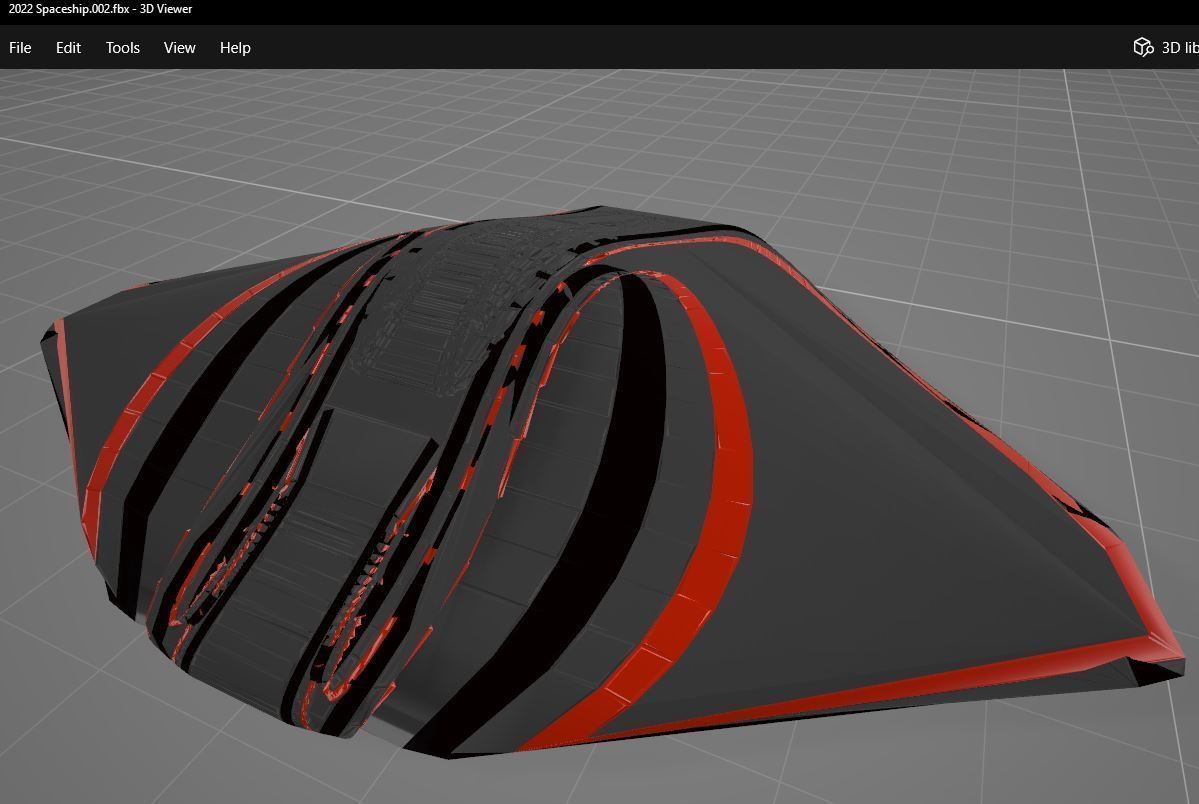 Spaceship 002 3D model_7