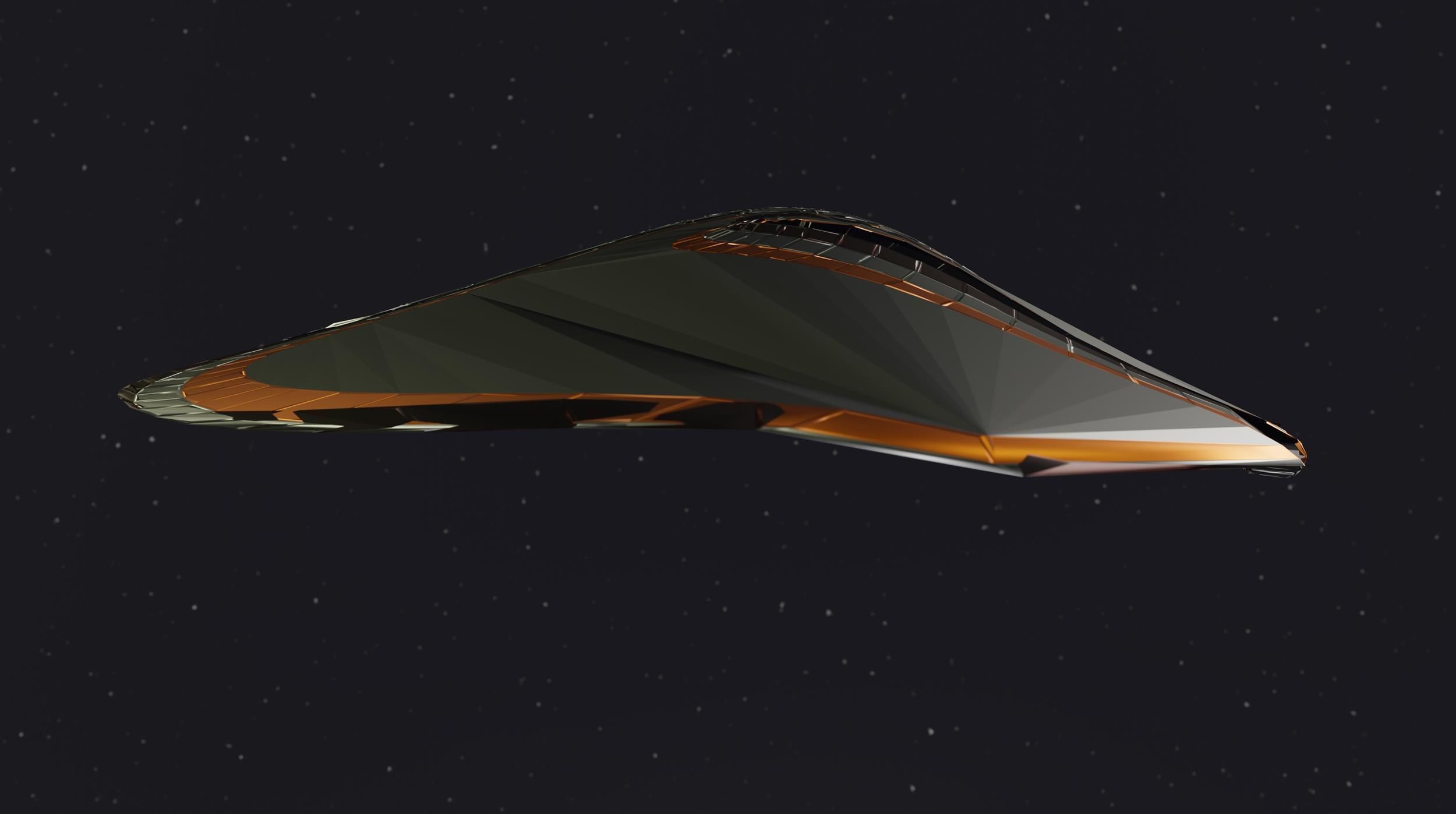 Spaceship 002 3D model_4