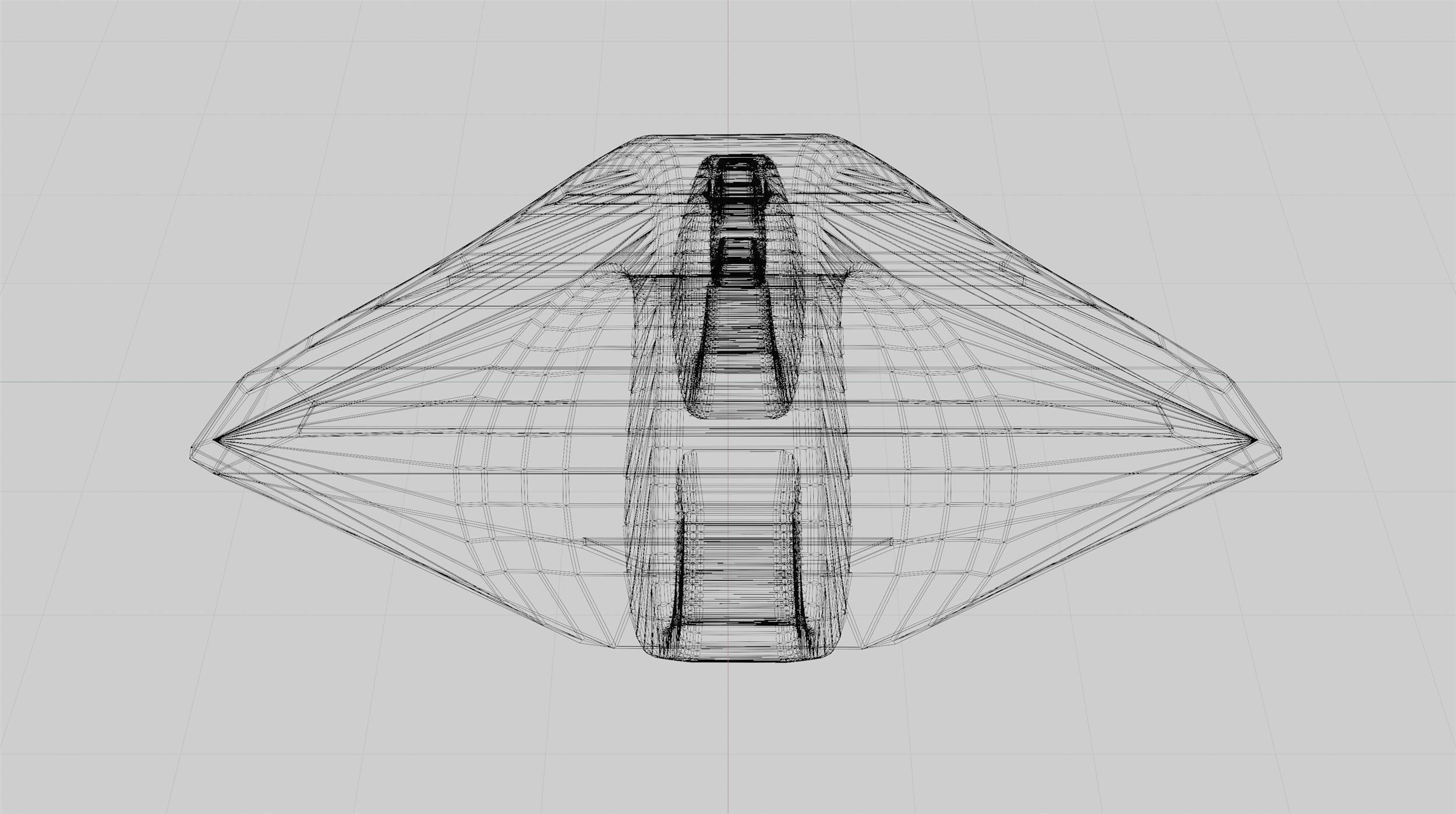 Spaceship 002 3D model_6