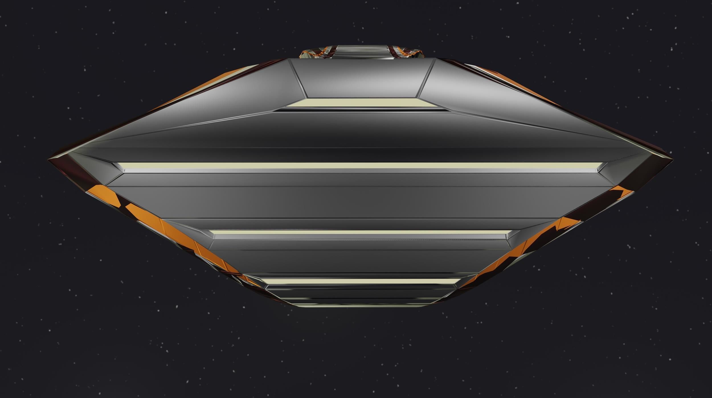 Spaceship 002 3D model_5