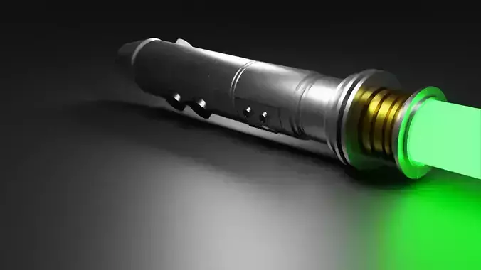 Asajj Ventress Padawan Lightsaber - 3D Print Model