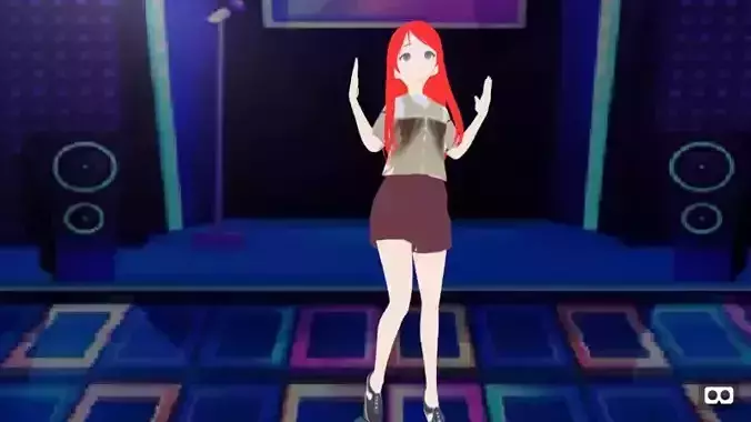 mmd cool girl fashion 