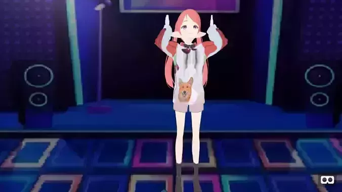 mmd elf girl summer fashion 