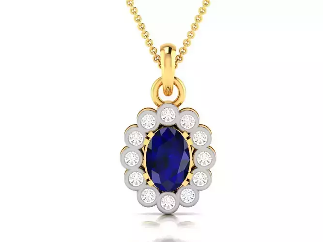 Women Diamond Pendant
