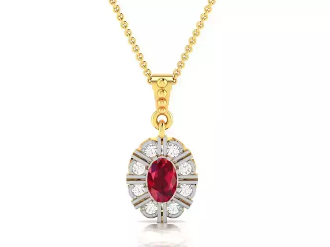 Women Diamond Pendant