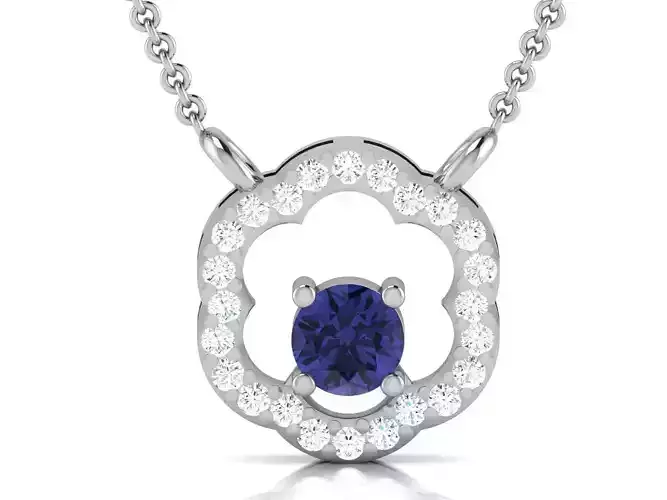Women Diamond Pendant