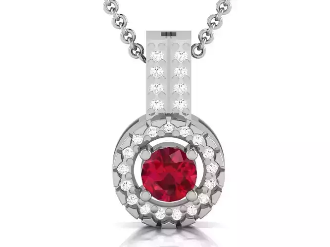 Women Diamond Pendant