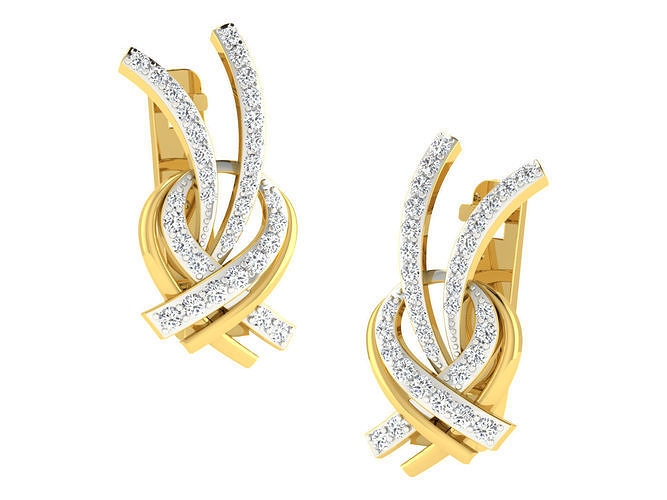 Delicate Earrings 3D print model