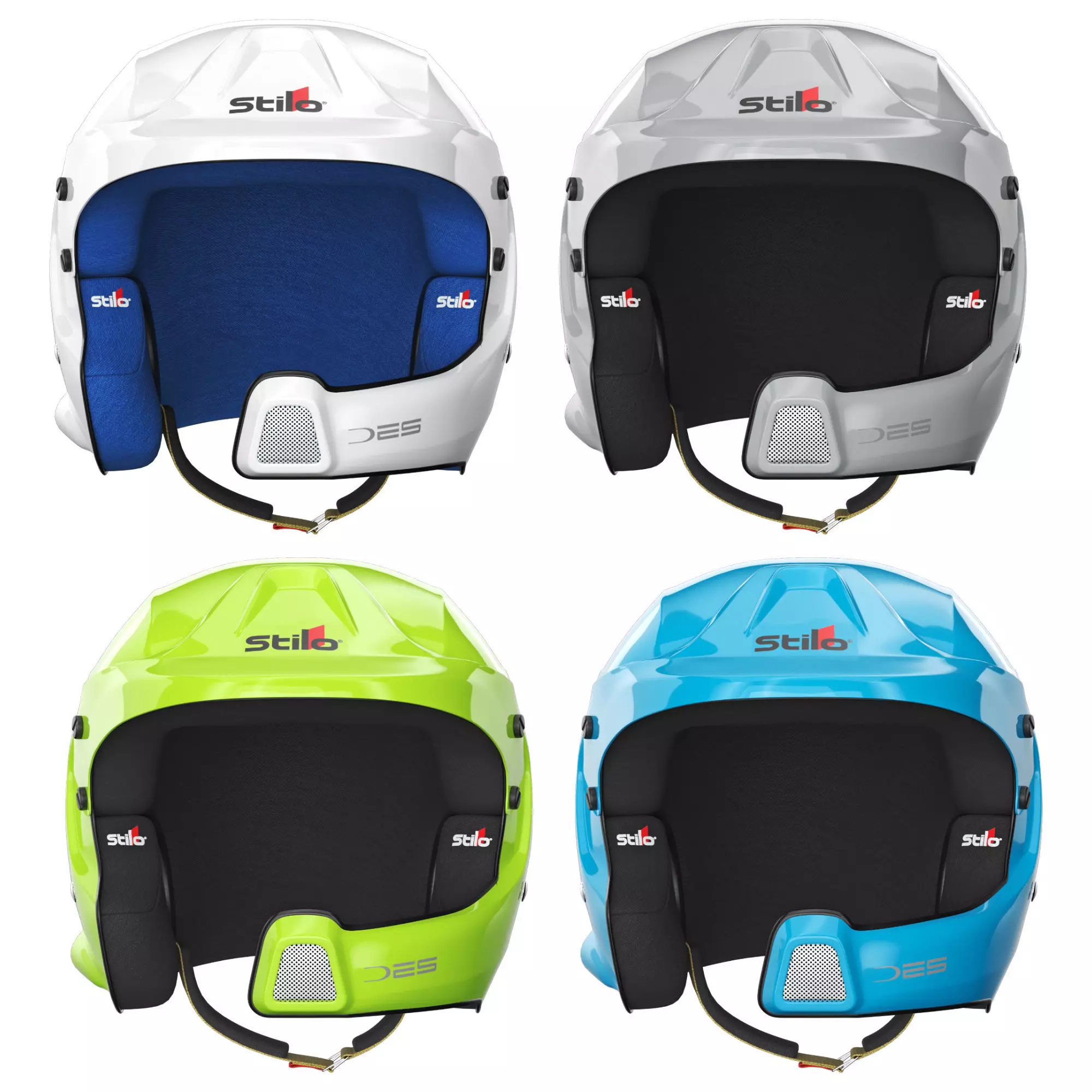Racing helmet Stilo WRC DES 3D model