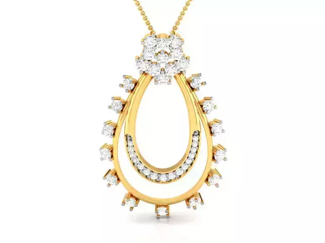 Women Diamond Pendant