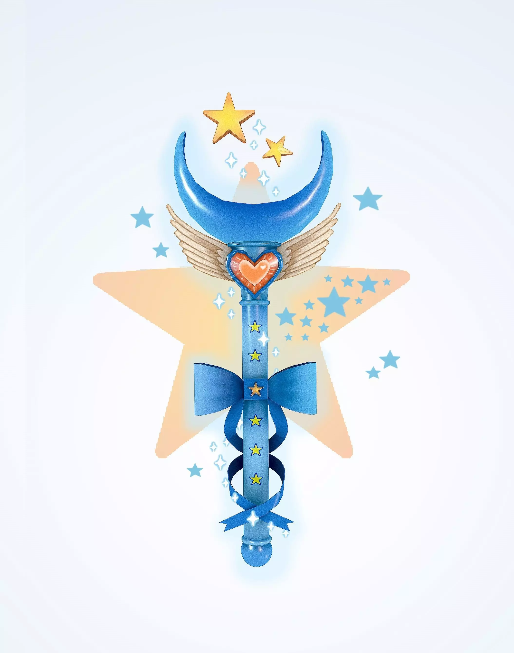 Magic Wand 3D model_0