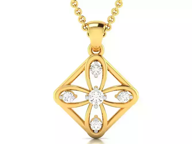 Women Diamond Pendant