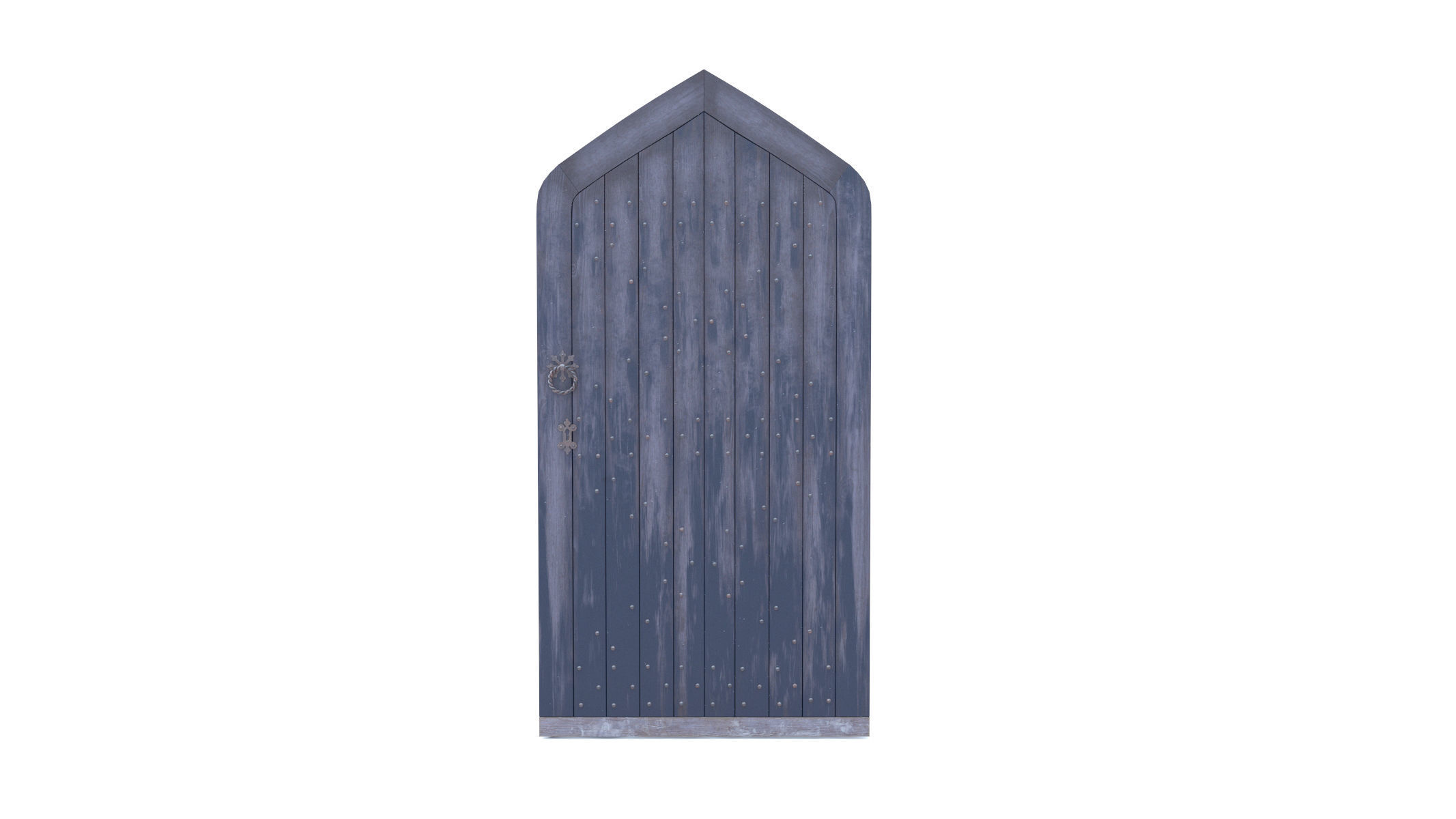 10 Castle Doors Low Poly Collection Low-poly 3D model_20