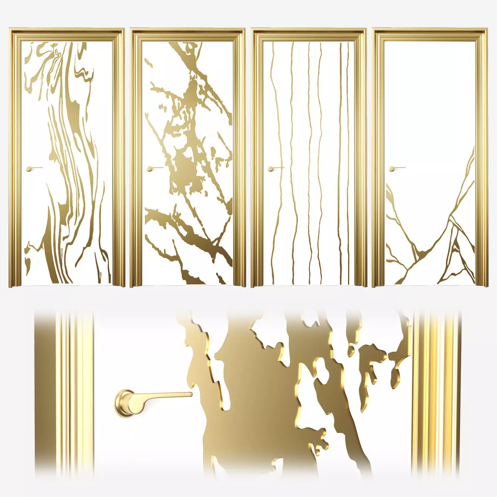 Geona Doors 3D model_0